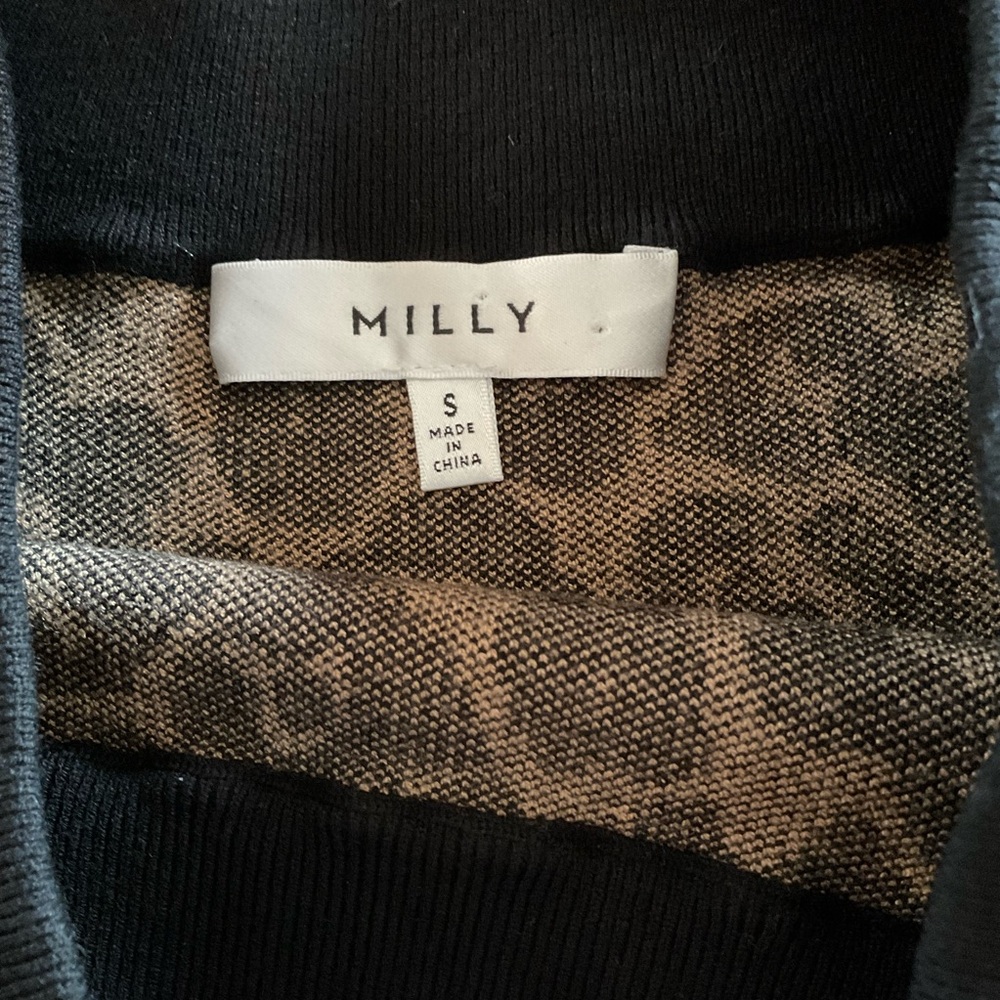 Milly Leopard Print Flare Skirt, Women’s Sz S - Picture 4 of 5